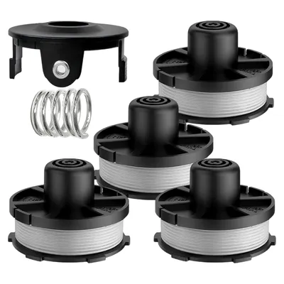 Produktbild von 4 Stück Rasentrimmer Fadenspule Kompatibel Mit Makita 196146-9/195858-1,für Makita Akkusense 18V DUR181Z,DUR181RF,DUR181