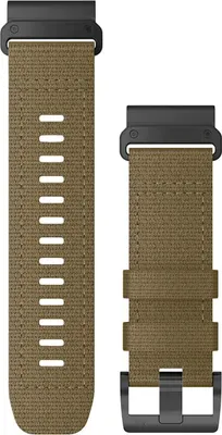 Garmin 010-13010-11 QuickFit Armband 26 mm Tactical Nylon Coyote Tan 1