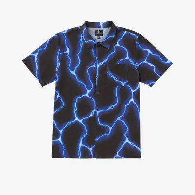 Zdjęcie produktu dla Koszulka Volcom z motywem artysty Travisa Spinksa, czarna