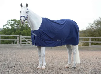 Produktbild von Bucas Power Cooler Outdoordecke, Stalldecke in zwei Farben, Farbe:Navy/Silver, Größe:135