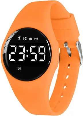 Produktbild von Digitaluhr Kinder Mädchen Jungen mit Schrittzähler,Wecker,Stoppuhr, Licht,Datum-Sport Armbanduhr ohne App und Handy mit Silikonarmband