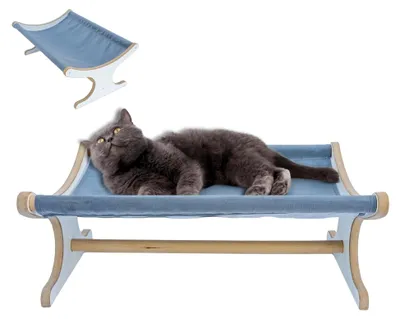 Produktbild von Katzenbett und Katzensofa - Vielseitige Möbel mit Katzenhängematte