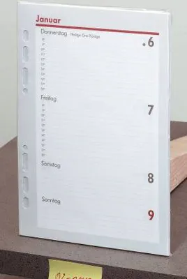 Produktbild von BSB Kalendarium Timer A5 20,9x14,6cm 1Woche/2Seite 2026 (02-0048)