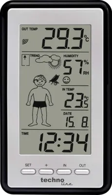Obrázok produktu pre Technoline 8234220 Technoline WS 9632 schwarz
