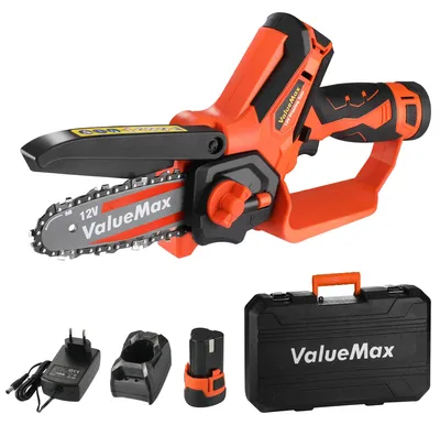 Immagine prodotto di Mini motosega a batteria – 12 V – lama da 110 mm – leggera