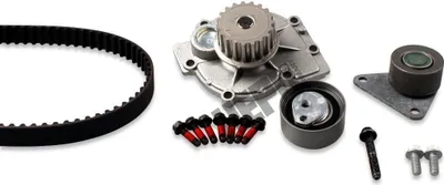 Produktbild von HEPU PK00560 Zahnriemensatz + Wasserpumpe für VOLVO V70 II (285) XC90 I (275) V70 I (875, 876) V40 Kombi (645) S60 I (384)