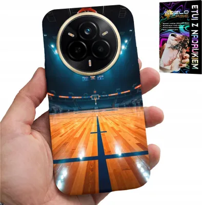 Produktbild von Hülle für Realme 14 Pro 5G - Basketball, NBA, Spielfeld, Korb, Designs für Fans