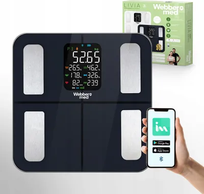 Immagine prodotto di Bilancia analitica personale con 16 parametri Apple Health, Google Fit, IF1320C