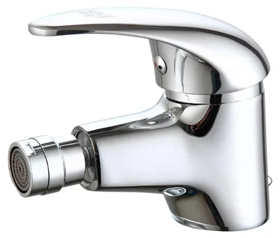 Imagen del producto de Grifo para bidé, color plateado, diseño moderno, fácil instalación, ideal para el baño