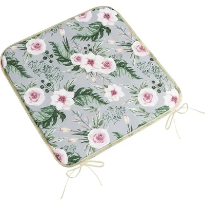 Zdjęcie produktu dla Poduszka Adéla gładka – 40 x 40 cm – różowa, szara, zielona