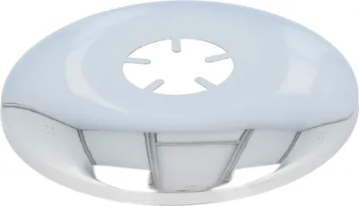 Produktbild von tecuro Siphonrosette Innen-Ø 32 mm x Außen-Ø 110 mm x Höhe 15 mm, Messing verchromt