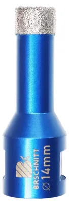 Produktbild von Fliesenbohrer Diamant 14mm M14 Lochsäge für Porzellan Keramik Marmor Granit Winkelschleifer