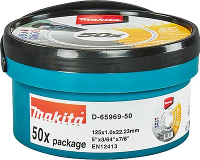 Immagine prodotto di Dischi da taglio Makita INOX 125mm 50x D-65969-50