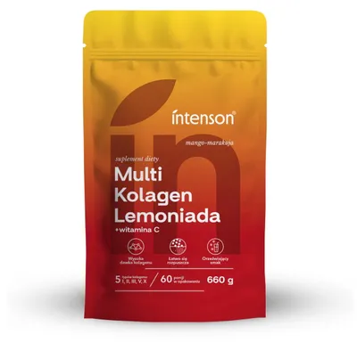 Productafbeelding van Intenson Multi Collageen 660 g, mango-passievruchtensmaak