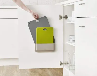 Produktbild von Famanu Schneidebrett Set – 2-teilig – Kompakt – Mehrfarbig
