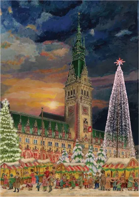 Produktbild von Adventskalender "Hamburg"