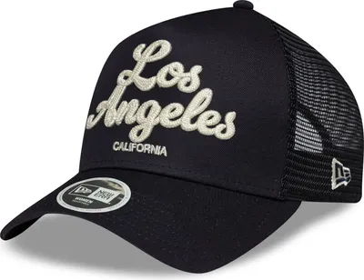 Produktbild von New Era Damen A-Frame Trucker Cap - Chainstich Los Angeles