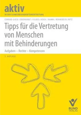 Zdjęcie produktu dla Tipps für die Vertretung von Menschen mit Behinderungen