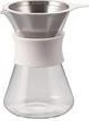 Image de Cafetière en verre avec filtre métallique 400 ml S-GCM-40-W / Bestbrew