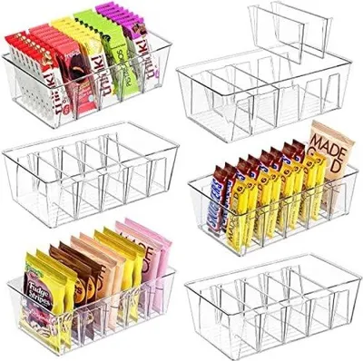 Obrázek produktu pro Úložné boxy do spíže a chladničky, sada 6 kusů
