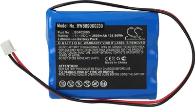 Produktbild von vhbw Akku kompatibel mit Medsonic MSCPR-1A Medizintechnik (2600 mAh, 11,1 V, Li-Ion)