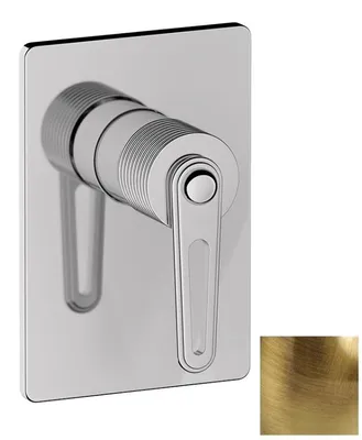Produktbild von Sapho BEBÉ Unterputz-Duscharmatur, 1 Weg, Bronze