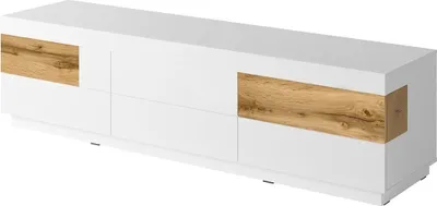 Immagine prodotto di Mobile TV XL 200cm collezione KILES. Colori bianco e rovere. Stile design.