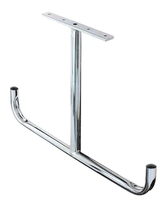 Produktbild von Alberts 802066 Deckenhaken | T-Form, abgewinkelt | galvanisch blau verzinkt | Gesamtbreite 430 mm | Gesamthöhe 295 mm
