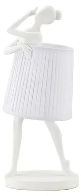 Obrázek produktu pro Stolní lampa Mauro Ferretti Ballet E14 Ø 29x25x62,5 cm bílá