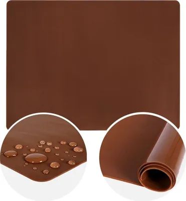 Zdjęcie produktu dla Silikonowa mata do pieczenia Orion Antypoślizgowa, nieprzywierająca mata silikonowa Deska do pieczenia Mata do ciasta 60x50 cm