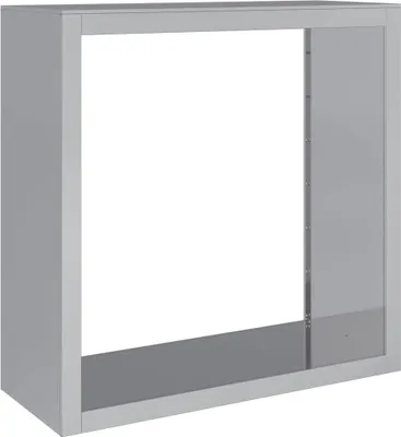 Zdjęcie produktu dla vidaXL Stojak na drewno opałowe 100x40x100 cm Stal ocynkowana