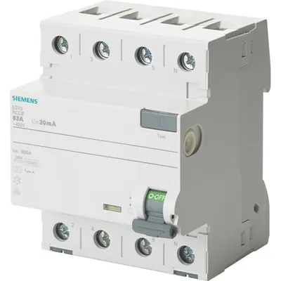 Produktbild von Siemens FI-SCHUTZ TYP A 40/4 30MA (5SV3344-6LB01)