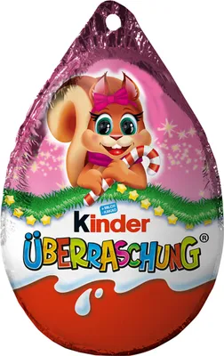 Produktbild von Kinder Überraschung süßer Ei Anhänger für Weihnachtsbaum 20g