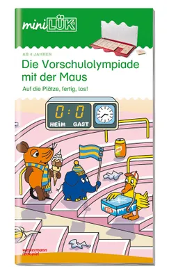 Produktbild von miniLÜK. Kindergarten/Vorschule Die Vorschulolympiade mit der Maus