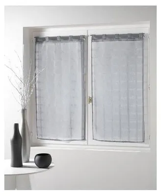 Image de Paire droite passants - Candide - 60 x 120 cm - Gris