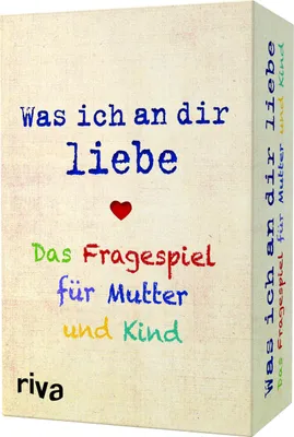 Produktbild von Was ich an dir liebe - Das Fragespiel für Mutter und Kind