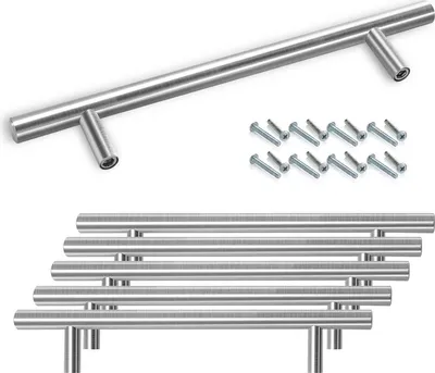 Produktbild von Jiubiaz Möbelgriffe Schrankgriffe Küchengriff Design Möbelgriff Schrank Schrankgriff 156*96*10MM 10 Stück