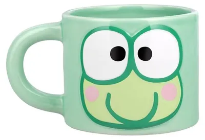 Obrázek produktu pro Hrnek Sanrio s motivem Keroppi, s reliéfním potiskem