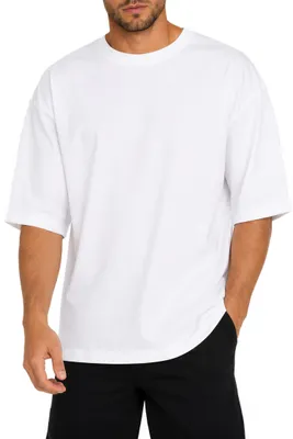 Produktbild von Reichstadt Herren Oversized T-Shirt 25RS070 White L