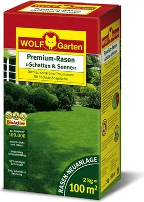 Image de WOLF-Garten 3820040 Lawn seed shadow &amp; Sun LP 100 1 pc(s)