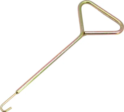 Immagine prodotto di Estrazione gancio in metallo, gancio a molla, strumento per rimozione molla del trampolino, freno a molla gancio, tira molle, attrezzo gancio per motociclo scooter decespugliatore tubi di scarico Asta