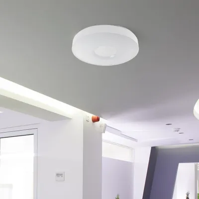 Zdjęcie produktu dla Lampa sufitowa LED, zdalne sterowanie, zmiana koloru, D 39 cm