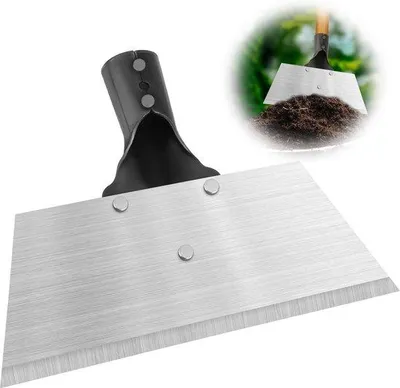 Obrázek produktu pro Multifunkční zahradní lopata – lopata na sníh a nůžky na keře – zahradní nářadí na odstraňování plevele – venkovní lopata na úklid zahrady (245 x 185 cm bez rukojeti)