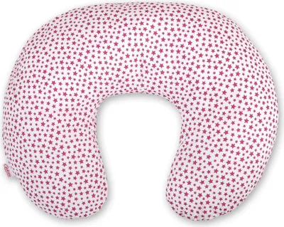 Image de Bobono coussin d'allaitement en forme de haricot en fibre naturelle blanche pour confort et soutien pendant l'allaitement