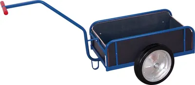 Produktbild von Variofit Handwagen mit Bordwand (Vollgummibereifung), Ladefläche:1000x635 mm