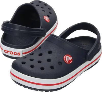 Zdjęcie produktu dla Crocs Toddler Crocband Clog Sandały Navy/Red 27-28