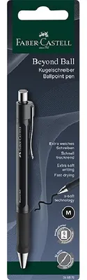 Produktbild von Faber-Castell Kugelschreiber Beyond Ball schwarz Blister