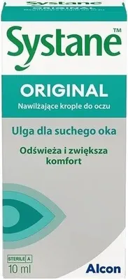 Zdjęcie produktu dla Krople nawilżające Systane original Alcon 10 ml