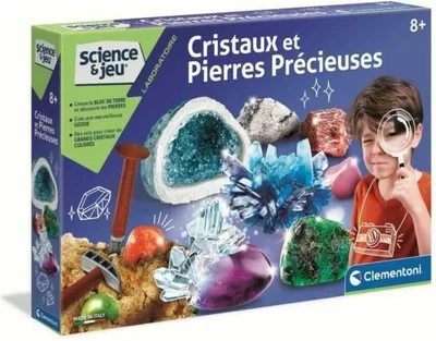 Immagine prodotto di Gioco di scienza Cristalli e gemme Clementoni