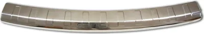 Image de Protection En Chrome Sur Mesure Pour Seuil De Chargement Pour Volkswagen Caddy 2010-2016, Protège Contre Les Rayures Et Les Dommages, Installation En Quelques Minutes